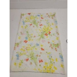 VINTAGE FIELDCREST FLORAL STANDARD PILLOWCASE 20" x 30"